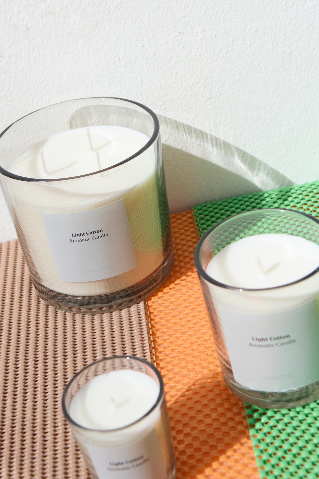 (620 г) Ароматическая свеча Light Cotton