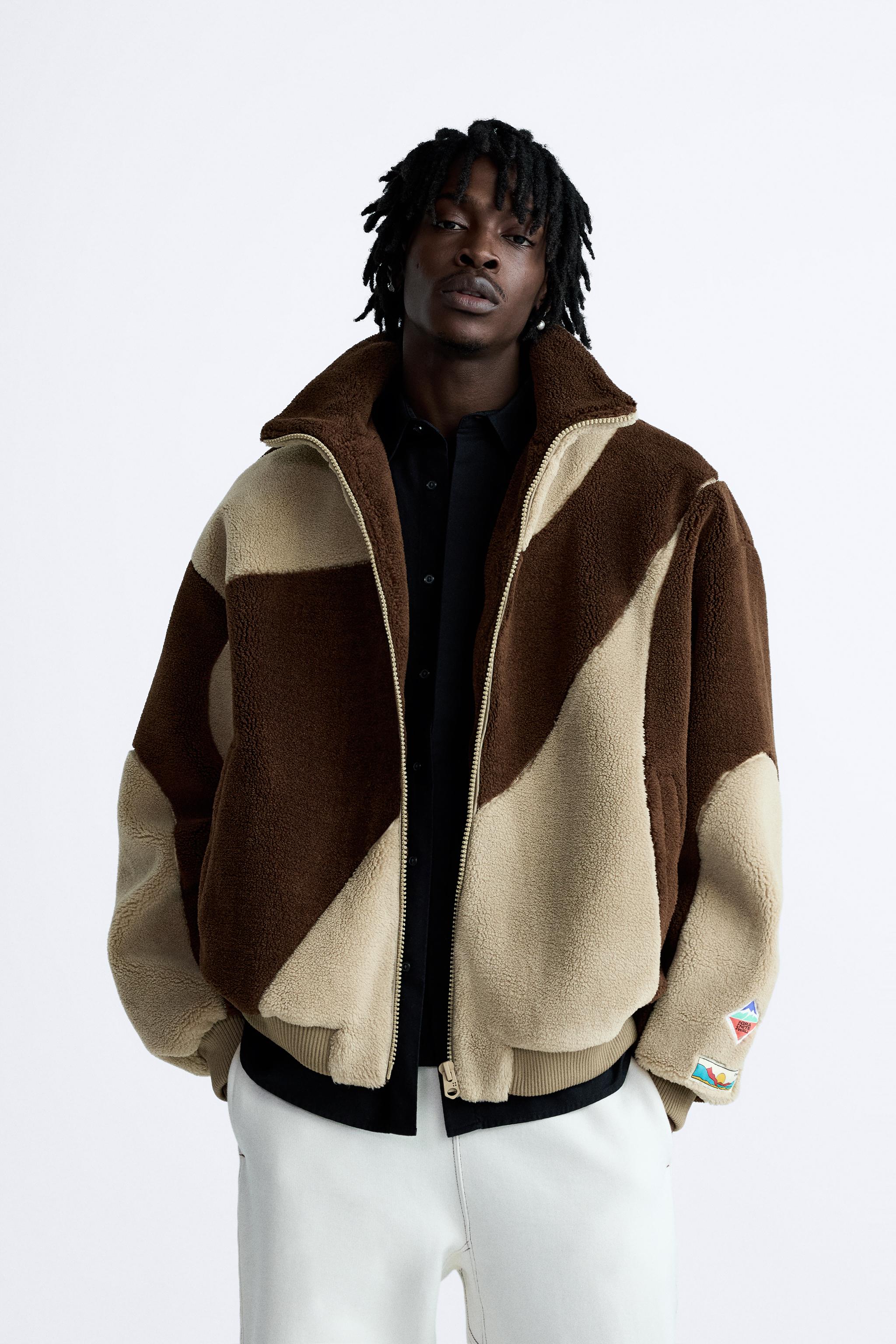 Faux shop shearling jacket