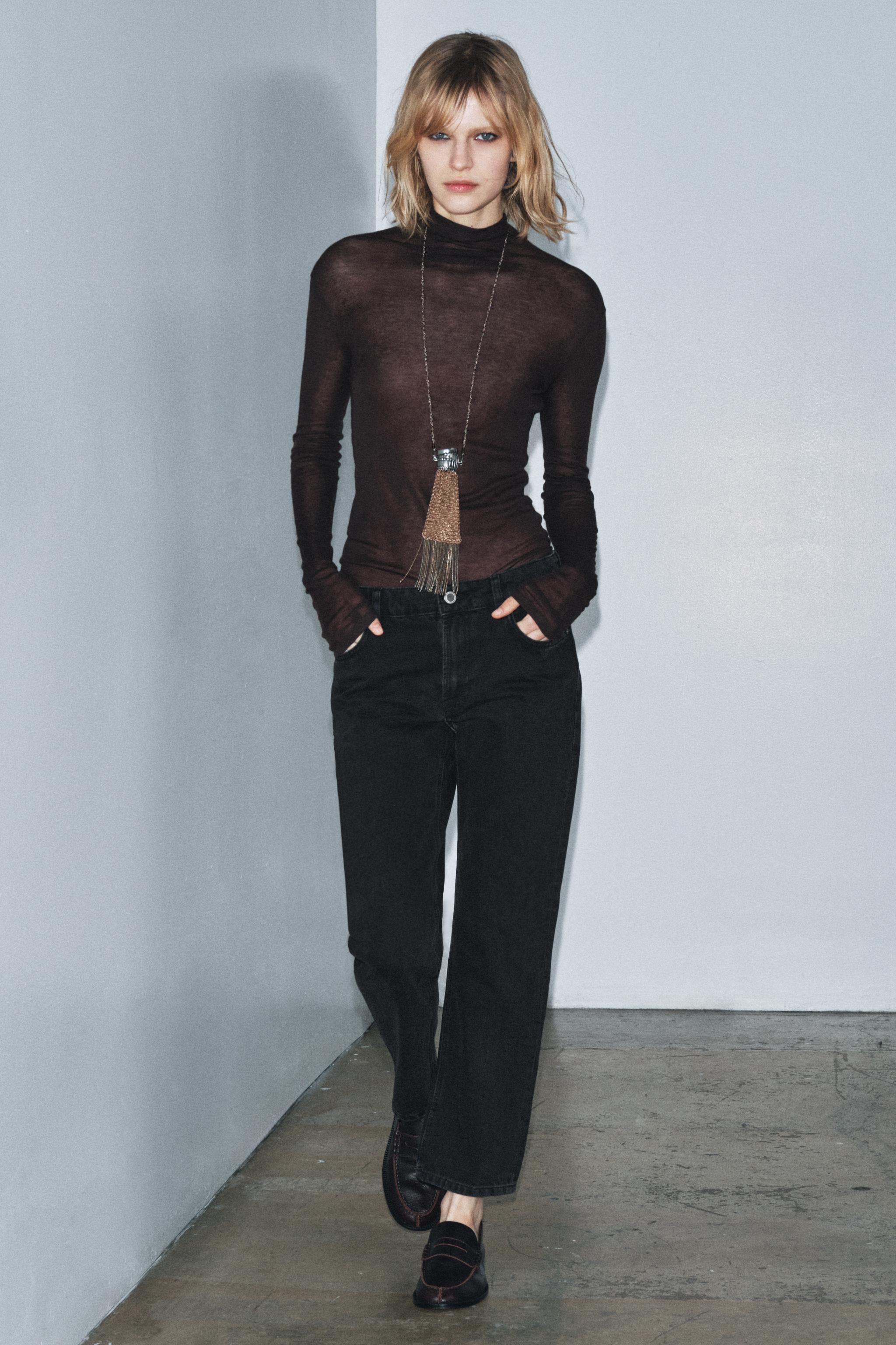 ZW COLLECTION MID-RISE CIGARETTE JEANS