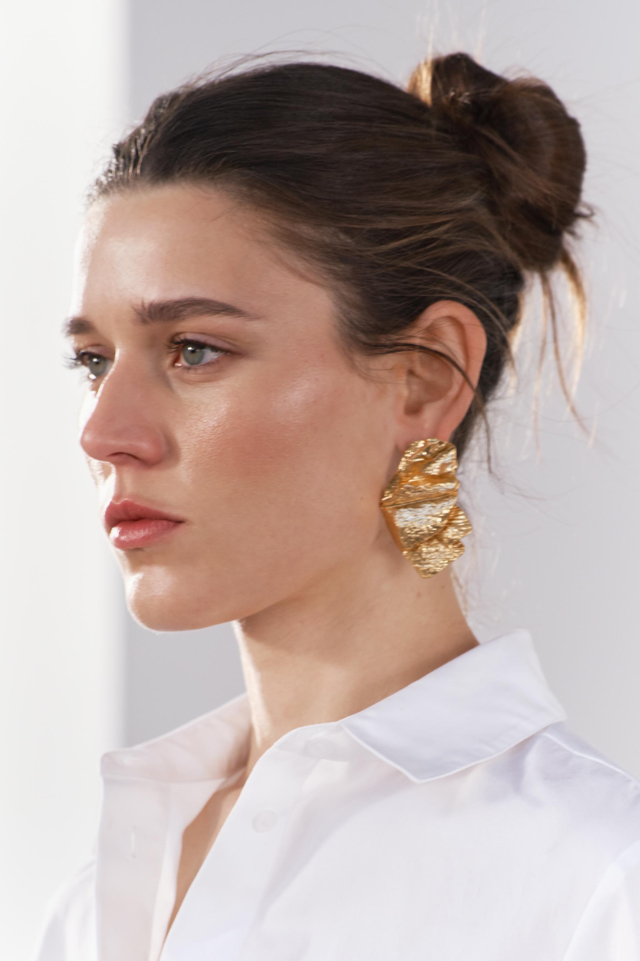 Triple hoop deals earrings zara