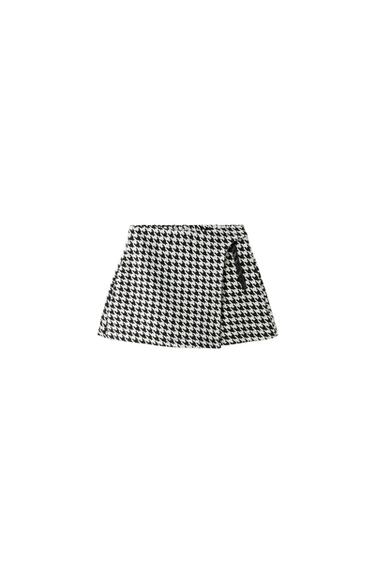 FALDA BERMUDA PATA DE GALLO