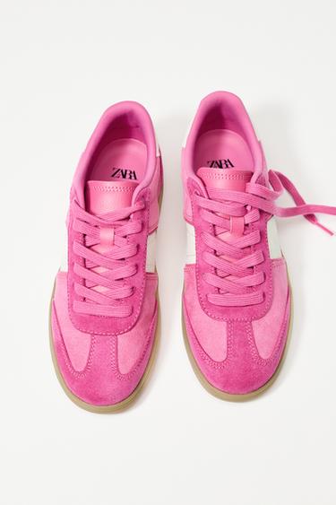 COLOURED TRAINERS - Fuchsia by Zara