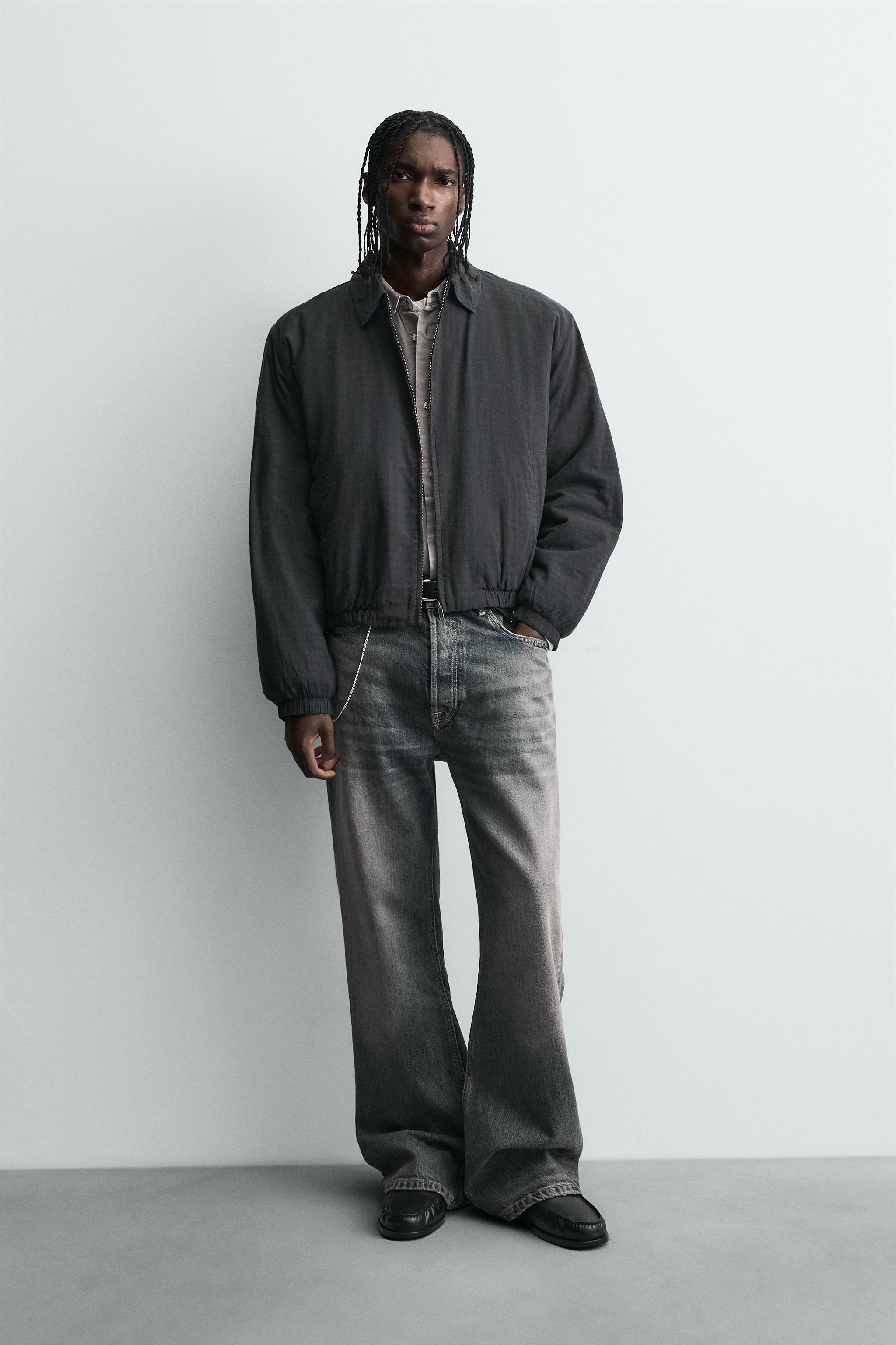 ジャケット・アウター 22AW STILL BY HAND Quilted coat TEXTURED QUILTED JACKET - Charcoal | ZARA United States