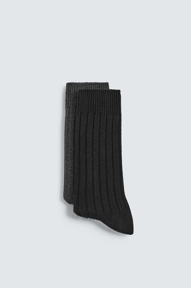 2-PACK OF RIBBED SOCKS - various by Zara