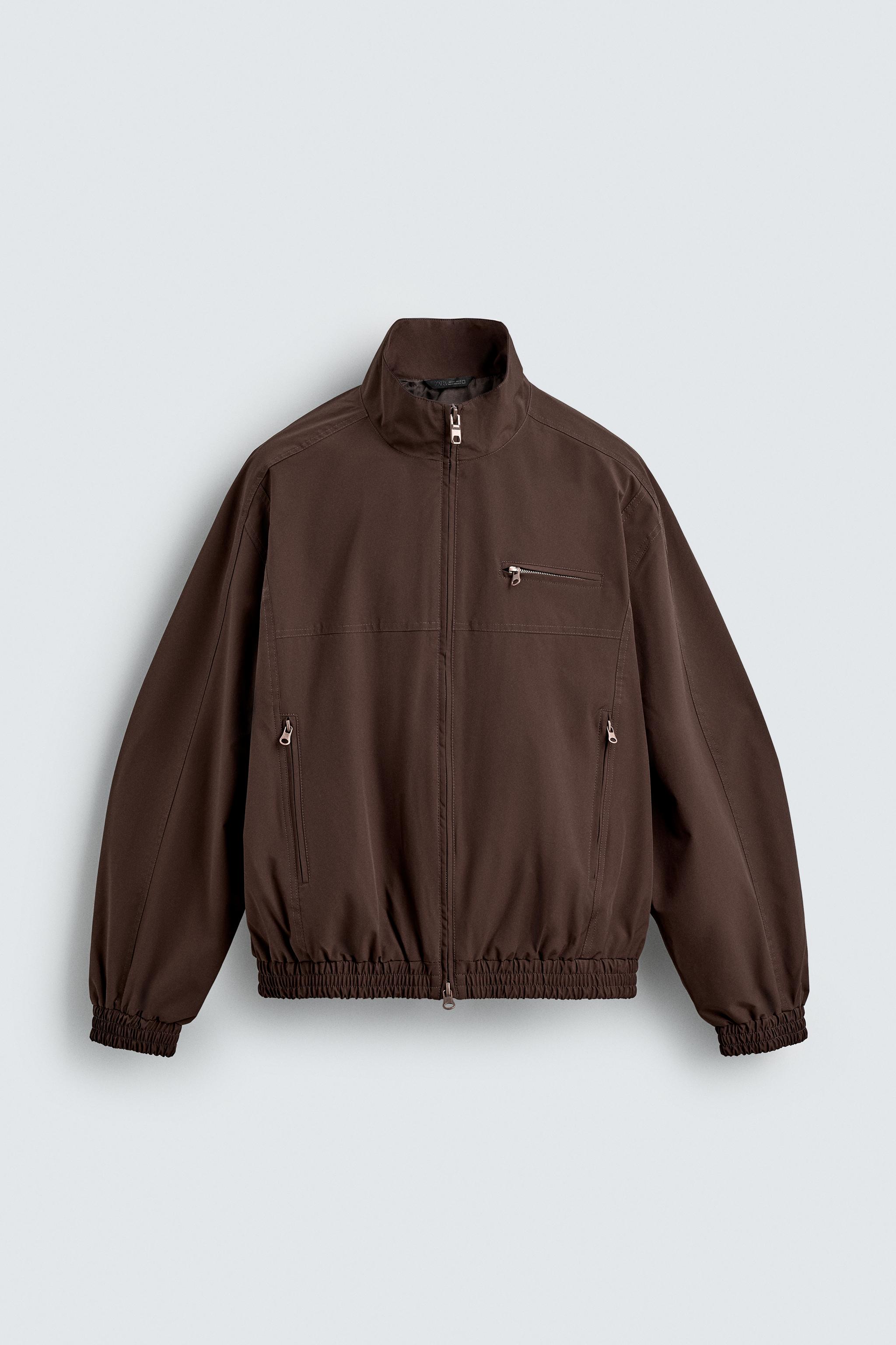BLOUSON TECHNIQUE COUPE BOXY DÉPERLANT