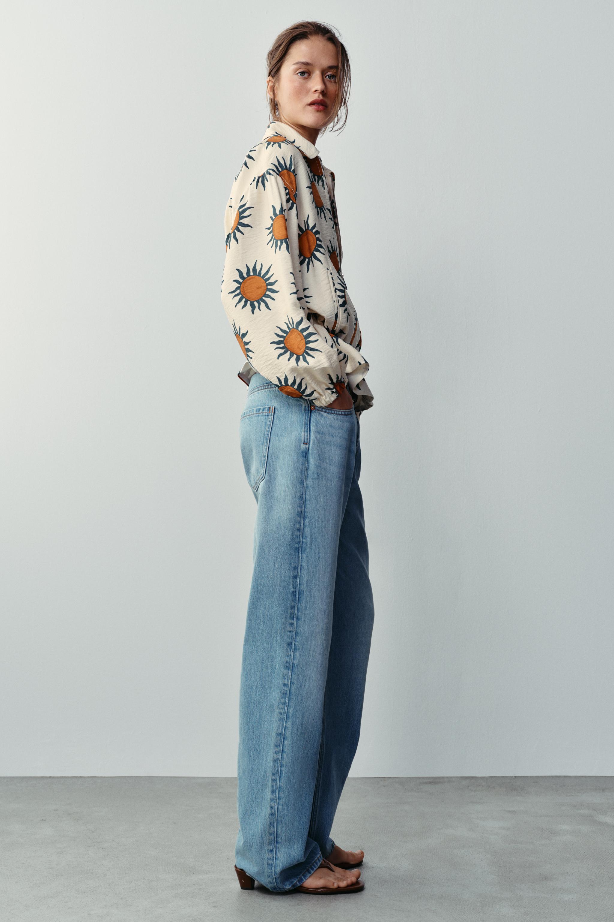 PRINTED BOMBER JACKET