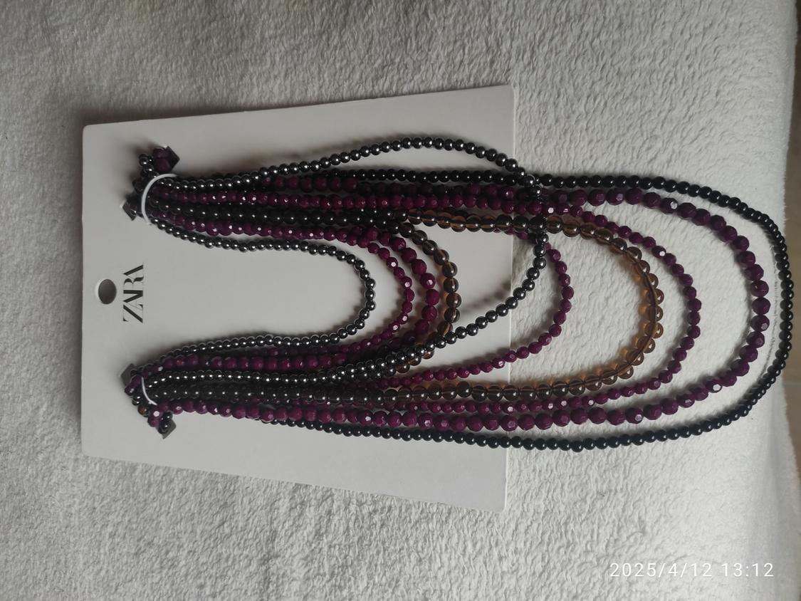 BEADED WATERFALL NECKLACE