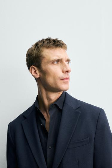 VESTE DE COSTUME SLIM FIT - Bleu roi de Zara - Image 4