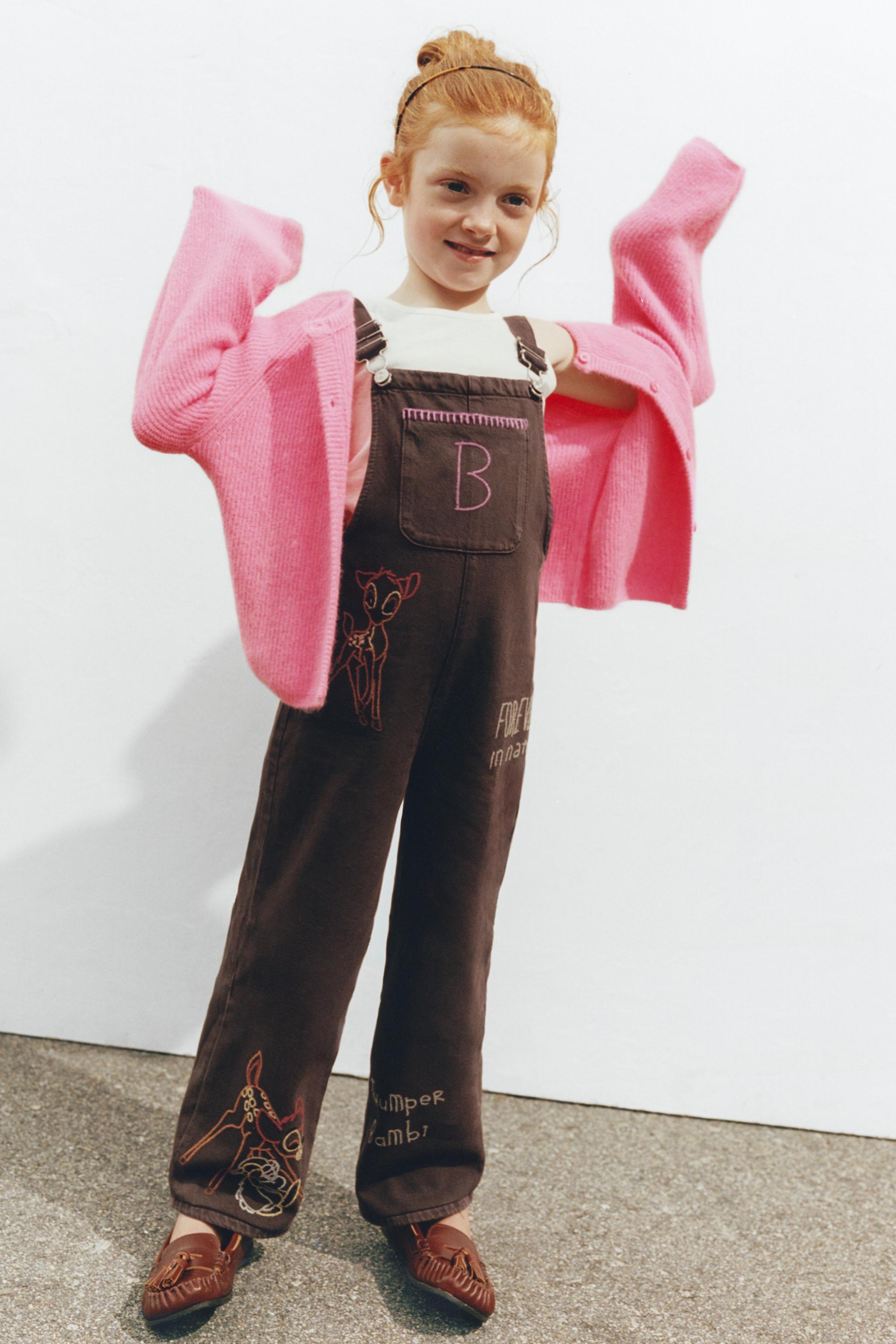 BAMBI © DISNEY EMBROIDERED OVERALLS