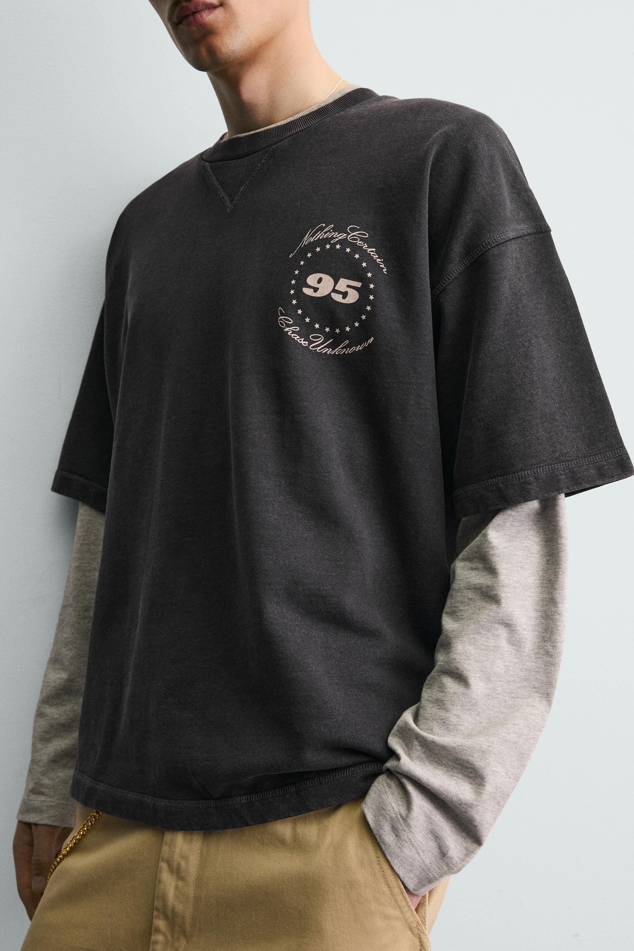 SWEAT DÉLAVÉ GRAPHIQUE CHEVAUX