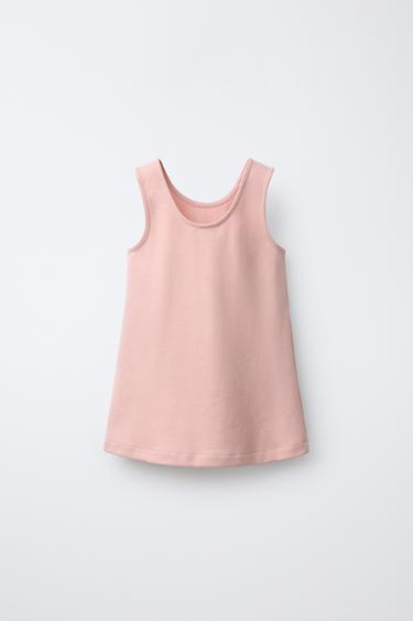 PUNTO-DI-ROMA-KLEID MIT HERZ-TASCHEN - Rosa von Zara