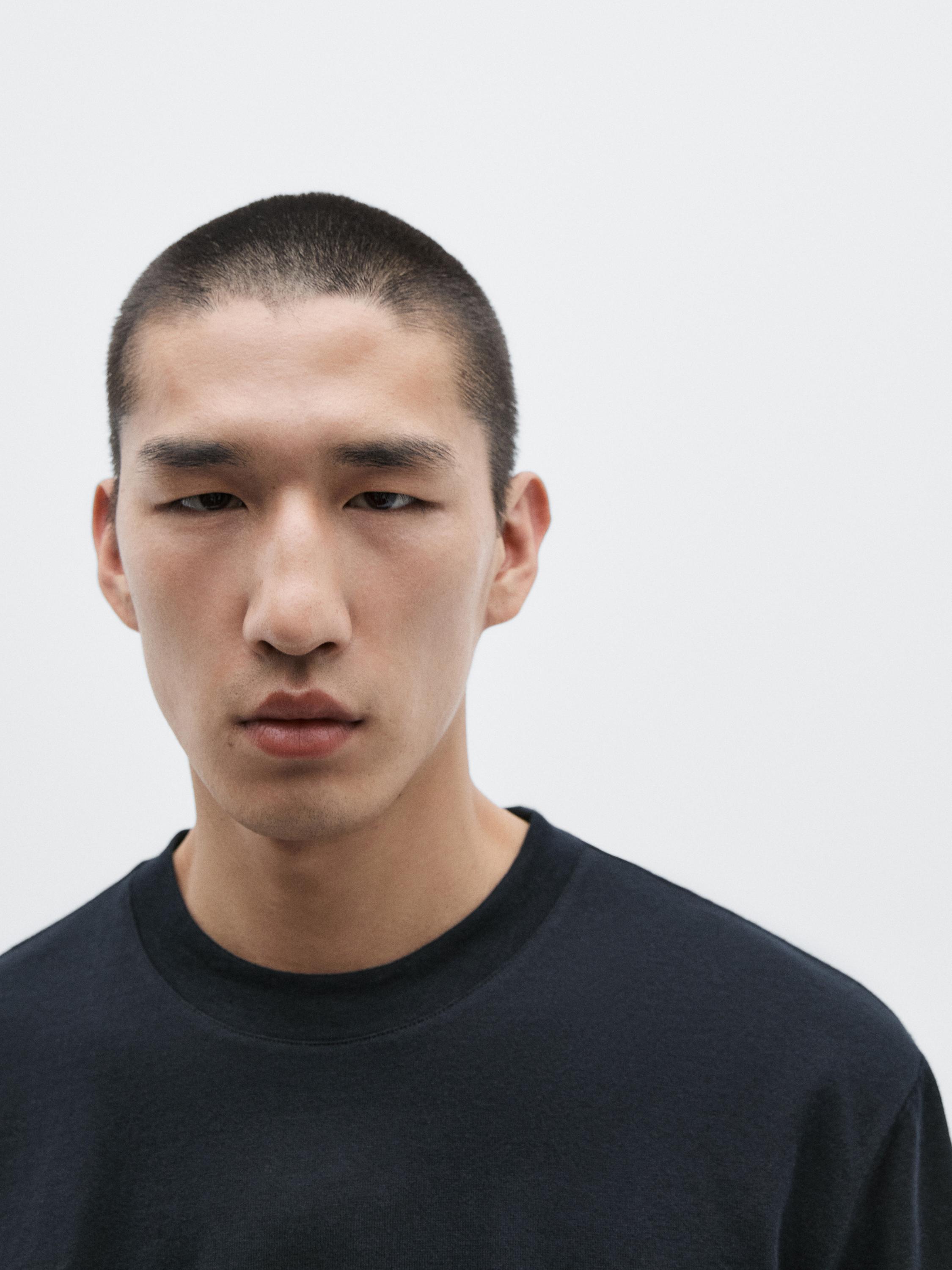 T-shirt manches courtes en coton mélangé - LIMITED