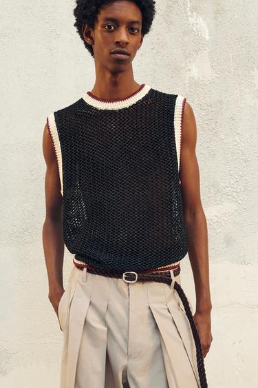 PANTALON À PLIS PLATS ÉDITION LIMITÉE - Pierre de Zara - Image 1