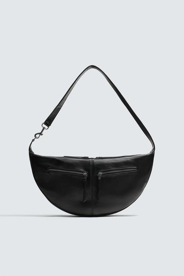 QUILTED SHOULDER BAG - Black by Zara