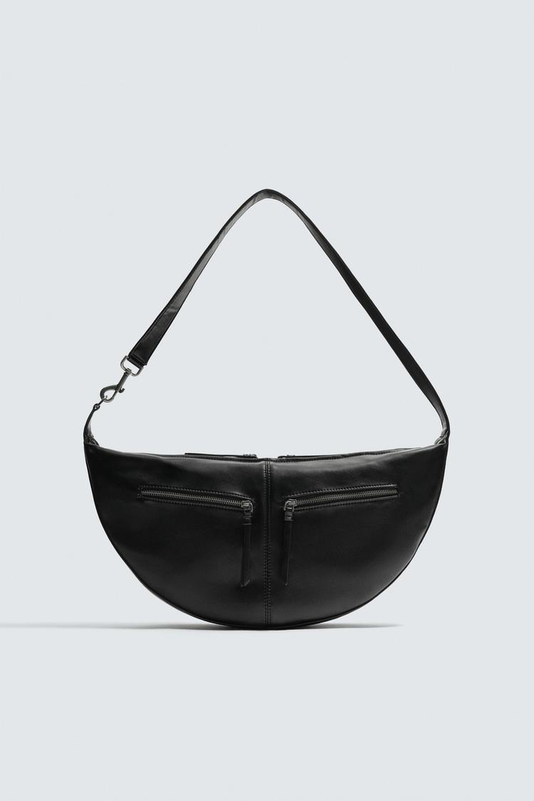 ZARA QUILTED SHOULDER BAG