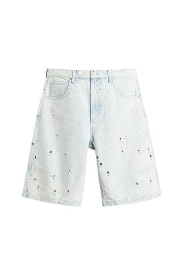 RIPPED EFFECT JORTS