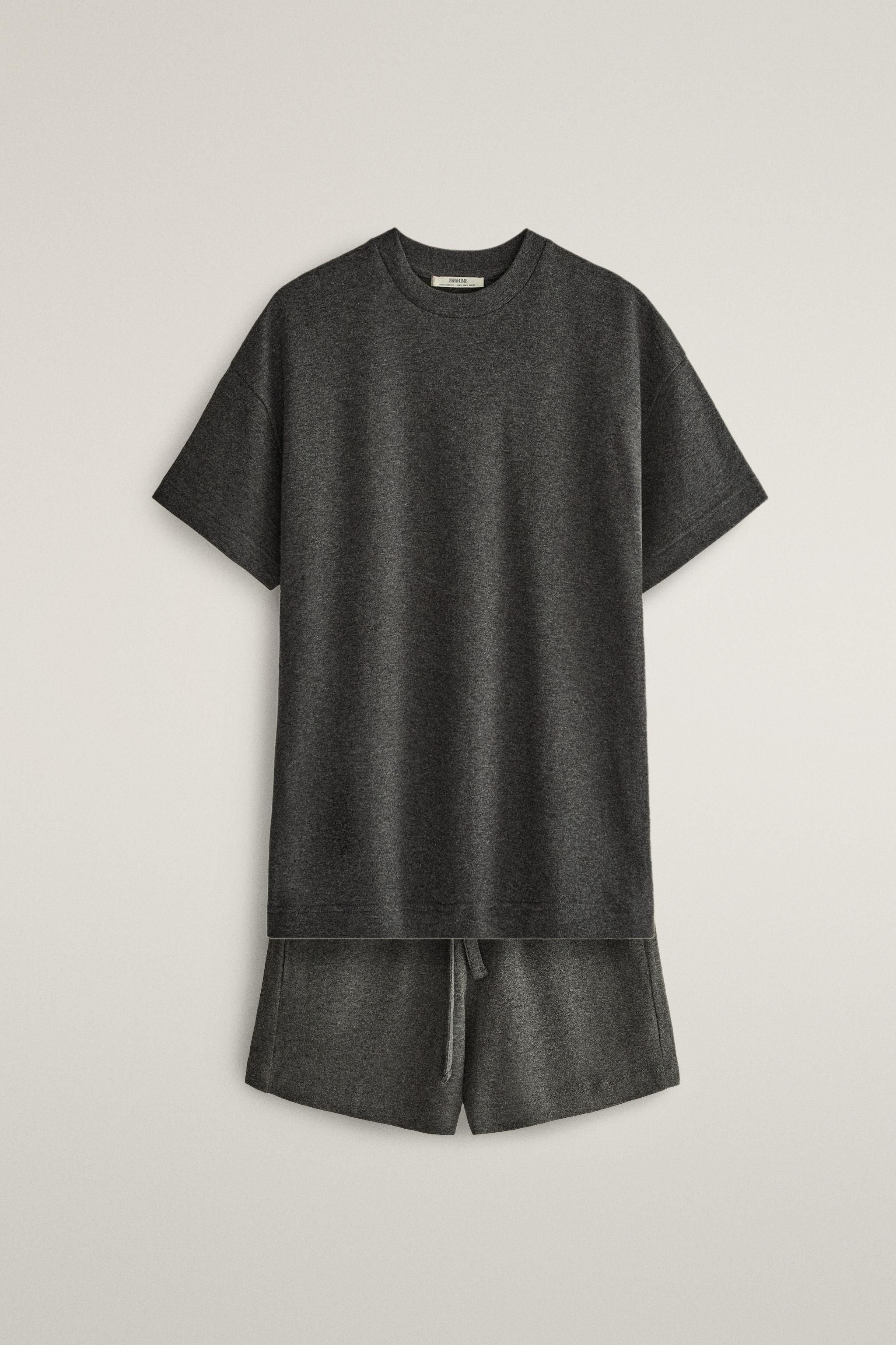 T-SHIRT COTON MANCHES COURTES