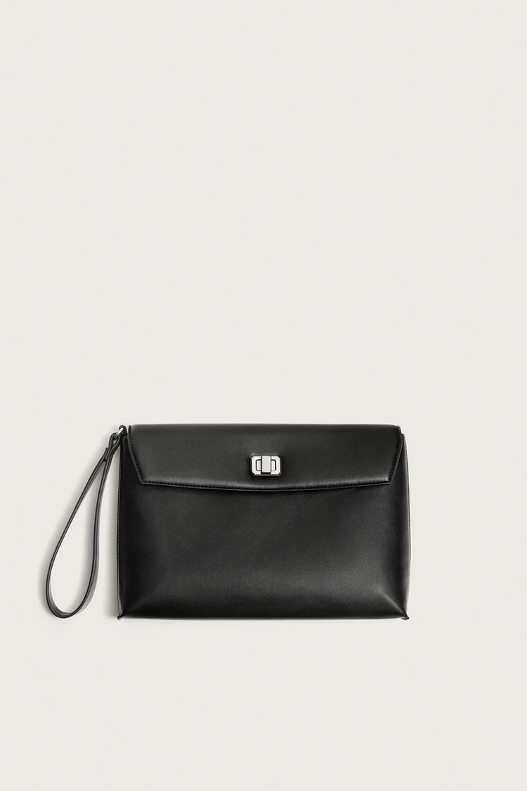 Cartera con cierre metálico 4