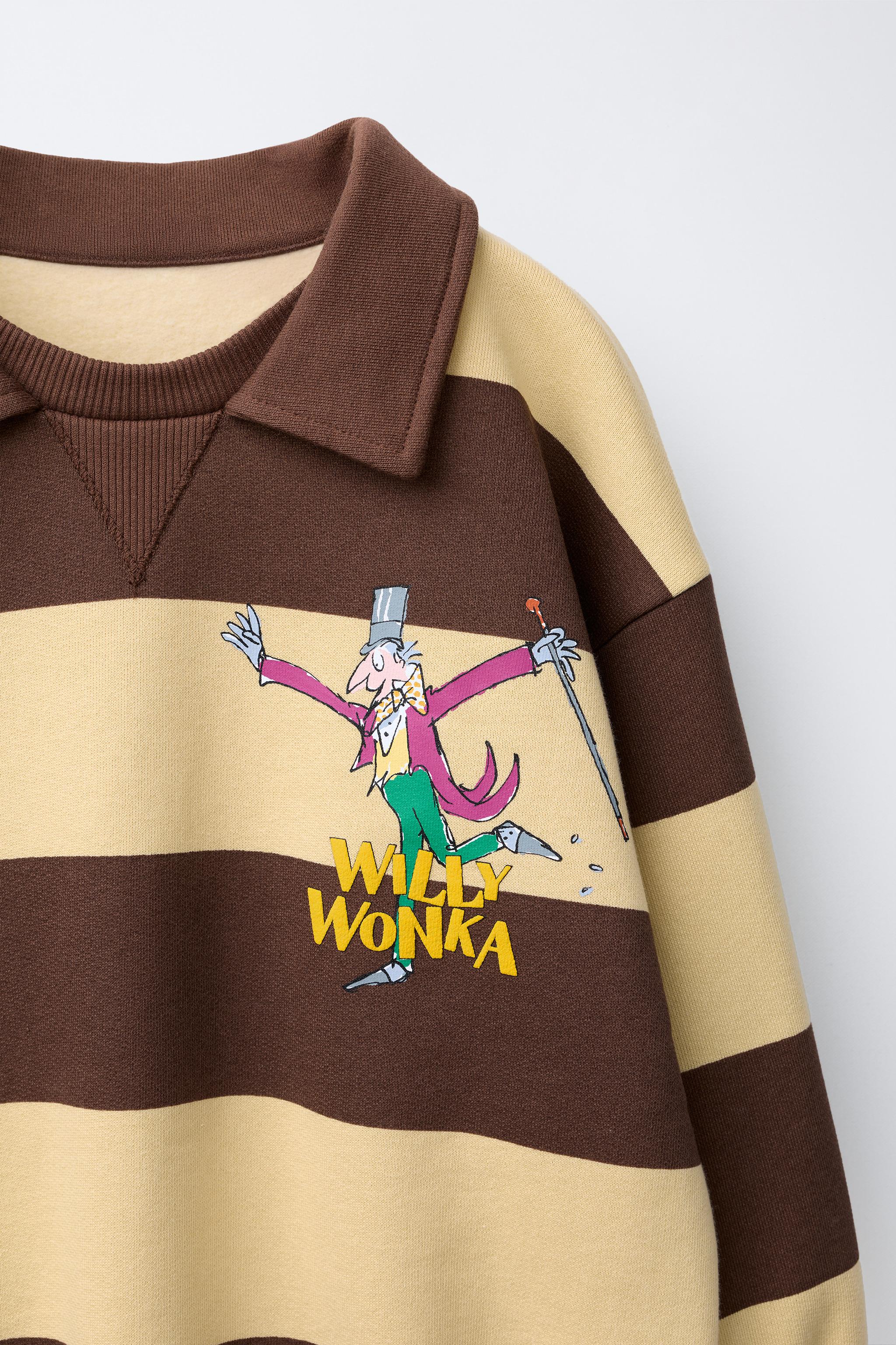 SWEAT POLO WILLY WONKA ROALD DAHL ©