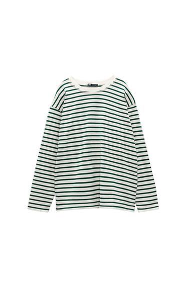 STRIPED OVERSIZE T-SHIRT