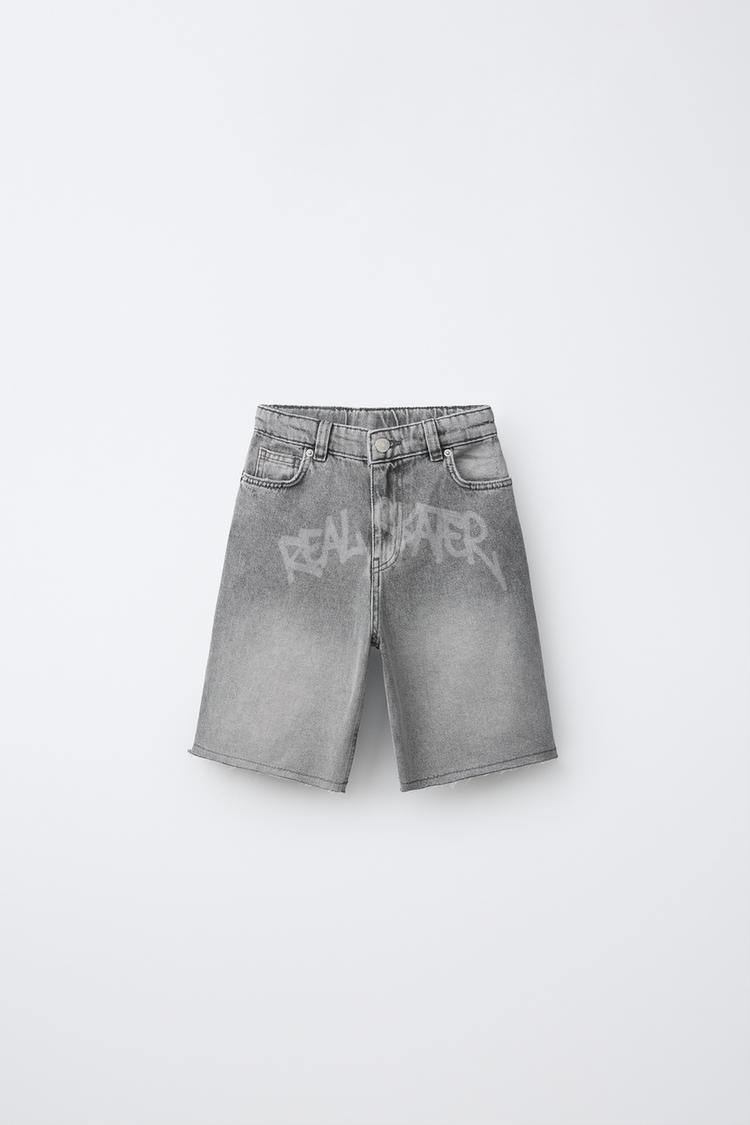 BERMUDA DENIM GRAFFITI