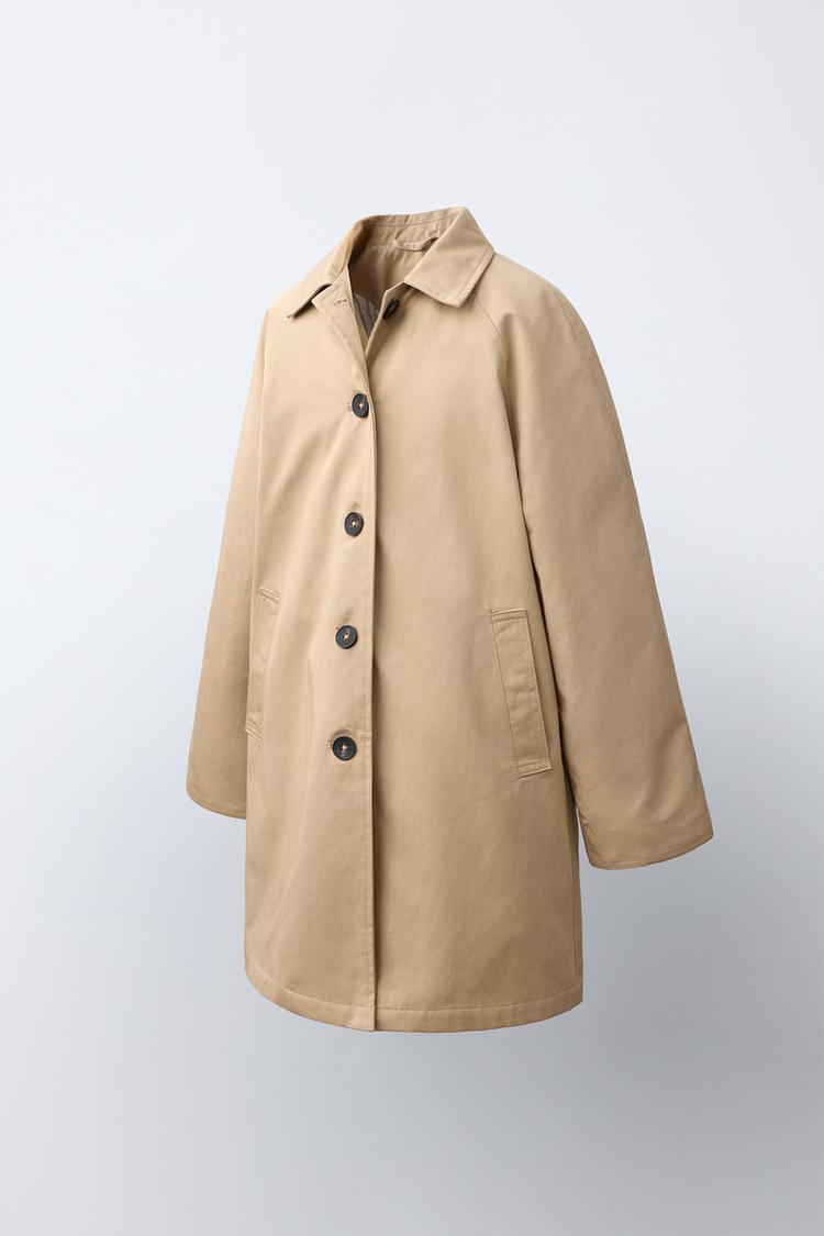 Trench coat con forro acolchado 3