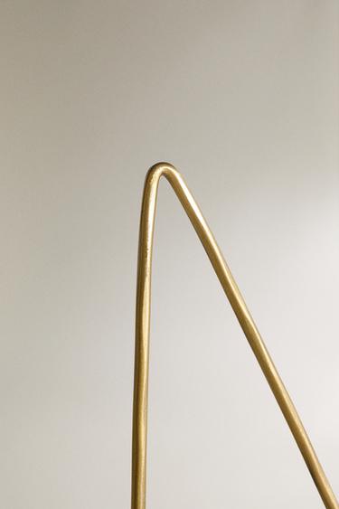 PRÉSENTOIR MÉTAL DORÉ - Or vieilli de Zara - Image 2