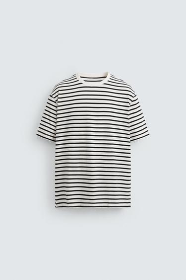ΒΑΣΙΚΗ ΜΠΛΟΥΖΑ MEDIUM WEIGHT - ΡΙΓΕ του Zara