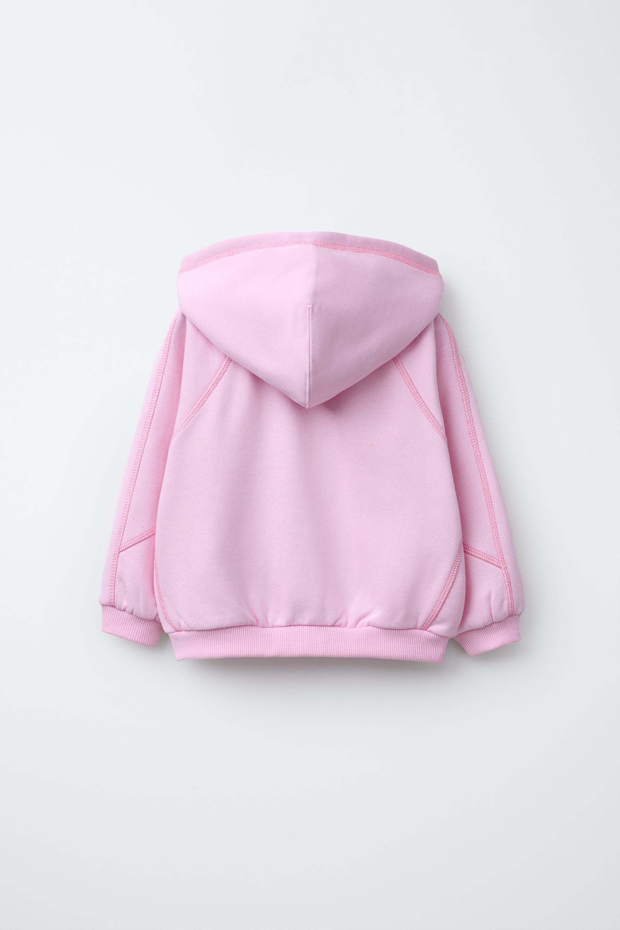 BASIC HOODED JACKET - Mauve | ZARA Singapore BASIC HOODED JACKET - Mauve | ZARA Singapore