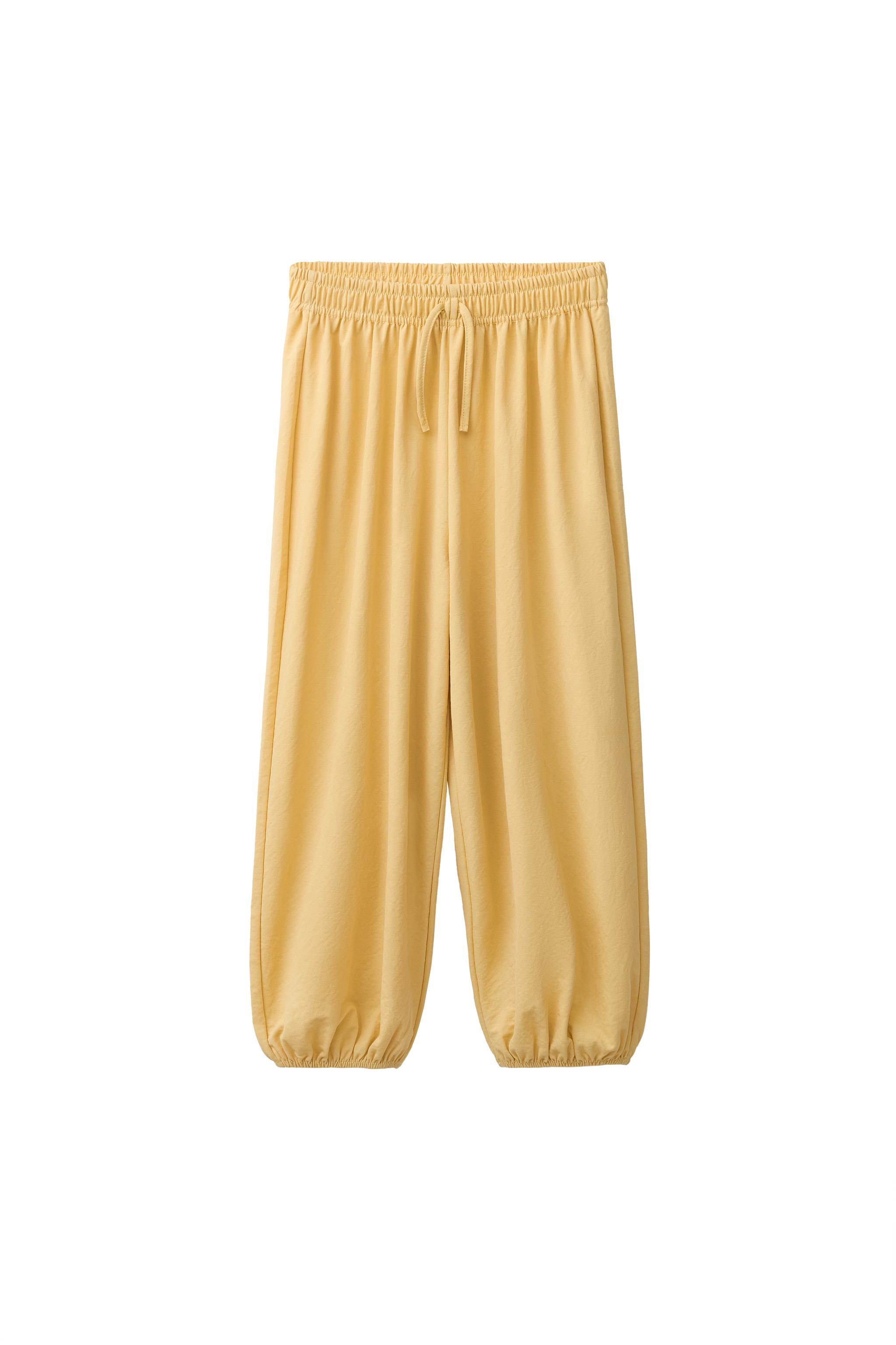 BALLOON PANTS - Yellow | ZARA Canada