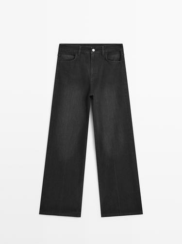 Jean straight - Noir de Zara