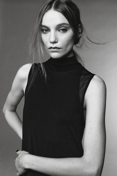 ROBE DOUBLE COUCHE LIMITED EDITION - Noir de Zara - Image 1