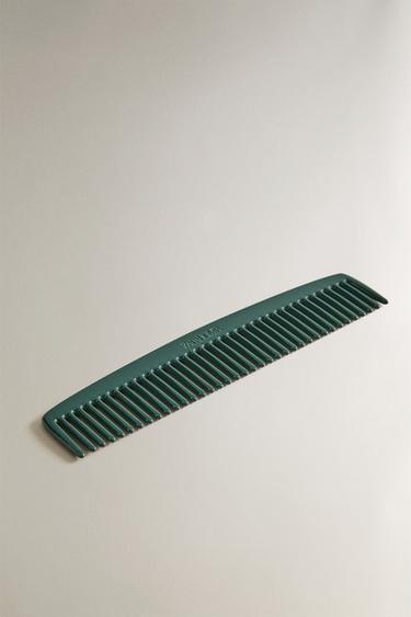 PEIGNE EN ACÉTATE - Vert de Zara - Image 1