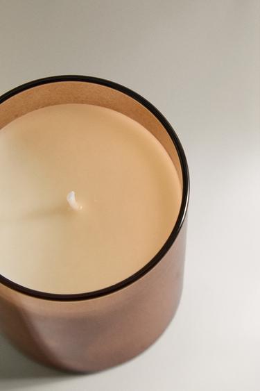 (220 G) SALTED CARAMEL BOROSILICATE SCENTED CANDLE - Cream by Zara - Image 3