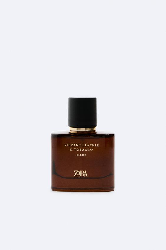 zara vibrant leather & tobacco elixir ekstrakt perfum 60 ml   