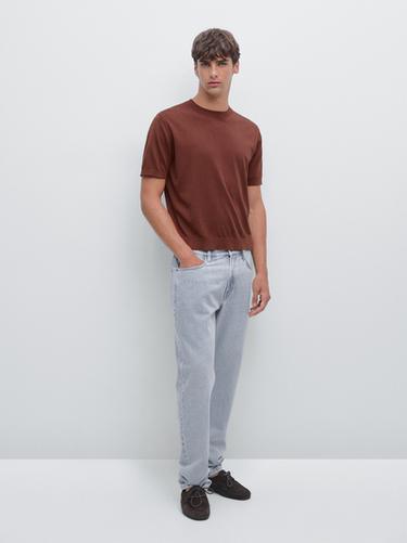 Zara Short sleeve knit T-shirt - various - Image 0