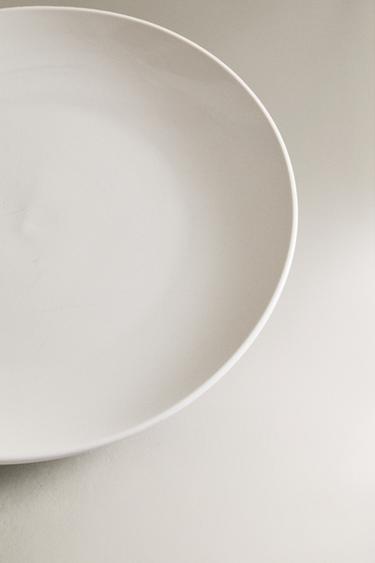 ASSIETTE PLATE GRÈS - Blanc de Zara - Image 2