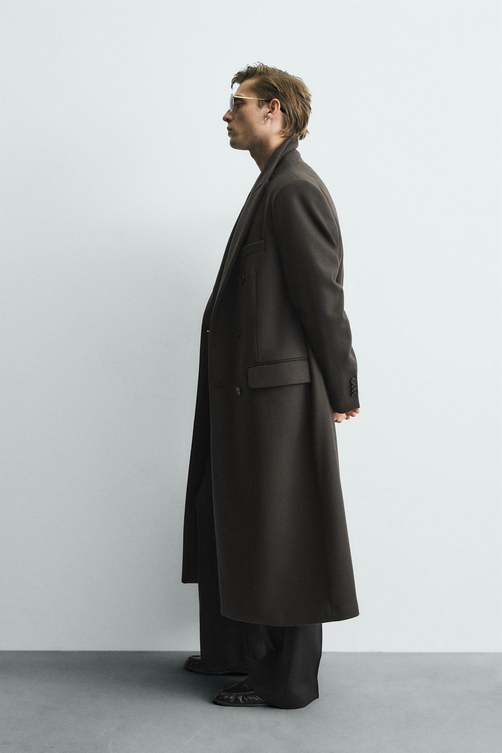MANTEAU CROISÉ MÉLANGE LAINE MANTECO® ÉDITION LIMITÉE
