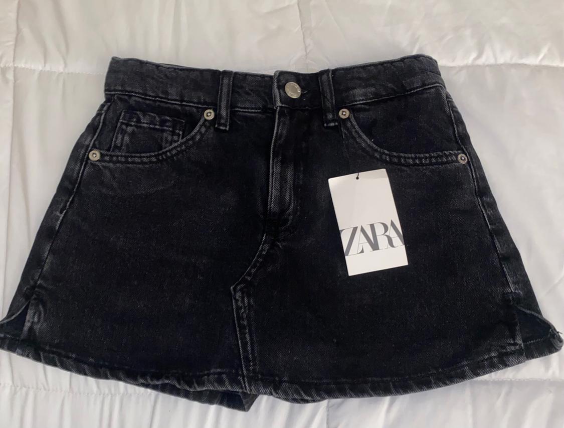 DENIM SKORT