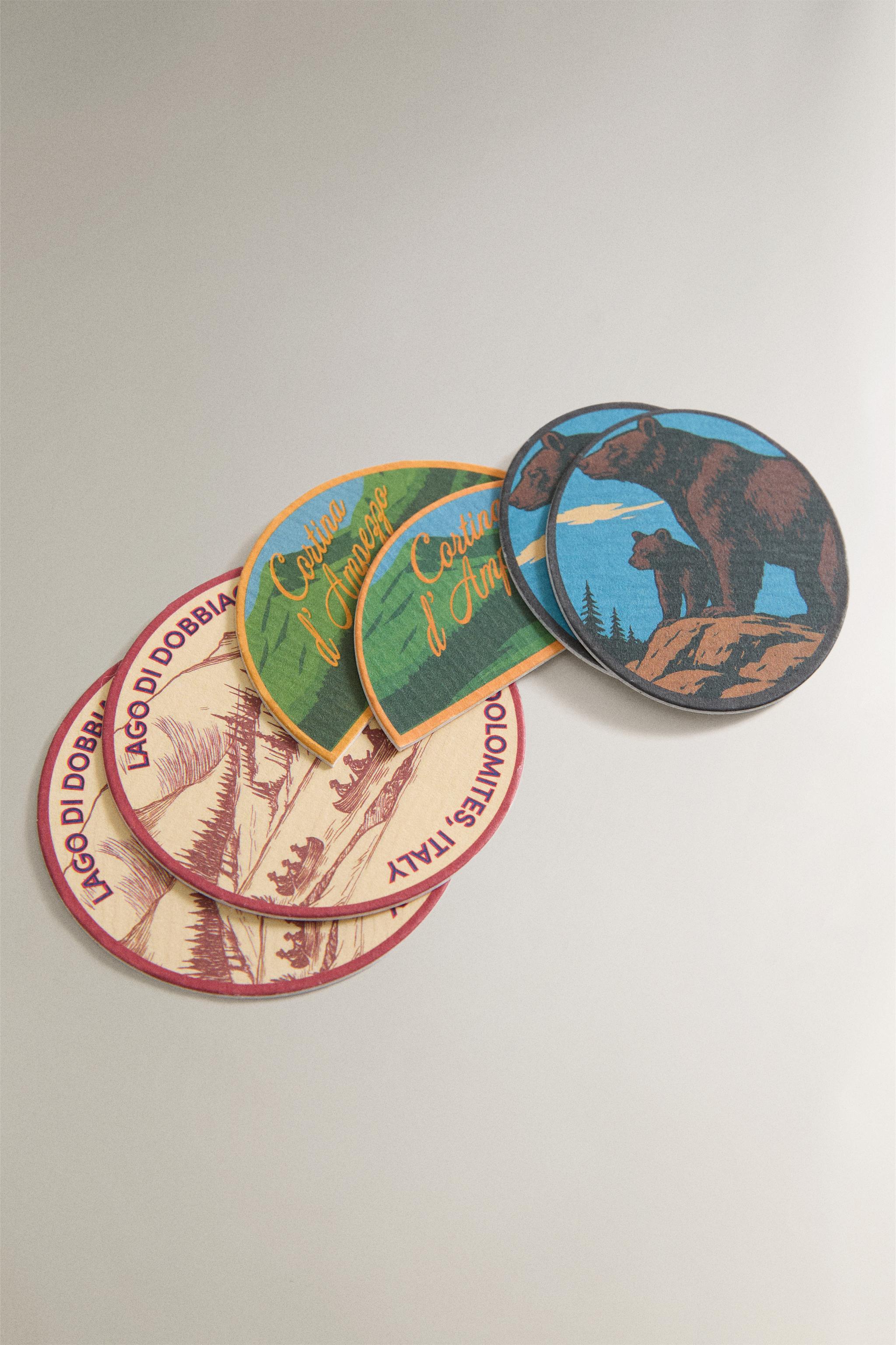 CAMPING BOX AND 32 STICKER SET - Multicolored | ZARA United States
