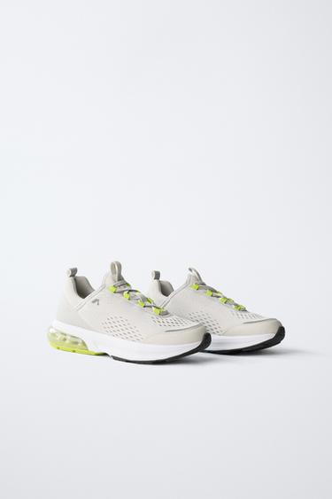 AIR CUSHION TRAINERS - Grey by Zara