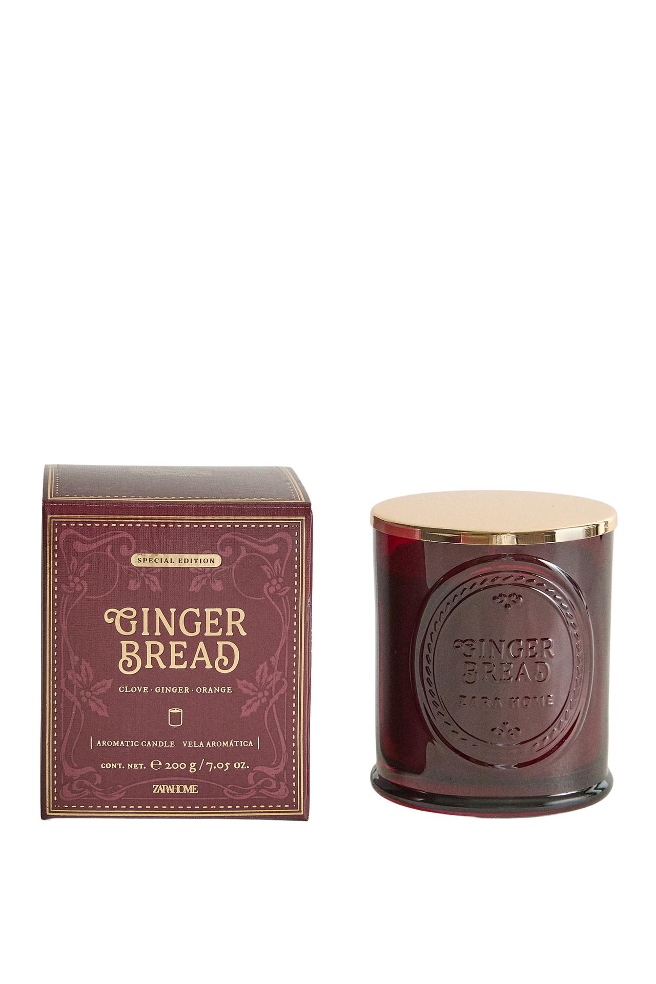 (200 G) GINGERBREAD SCENTED CANDLE