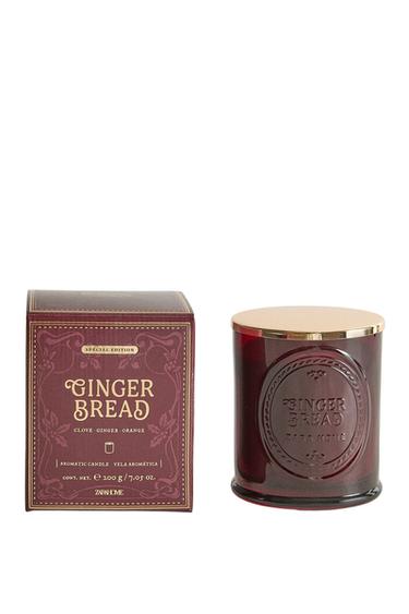 (200 G) ΑΡΩΜΑΤΙΚΟ ΚΕΡΙ GINGERBREAD - Κόκκινο του Zara
