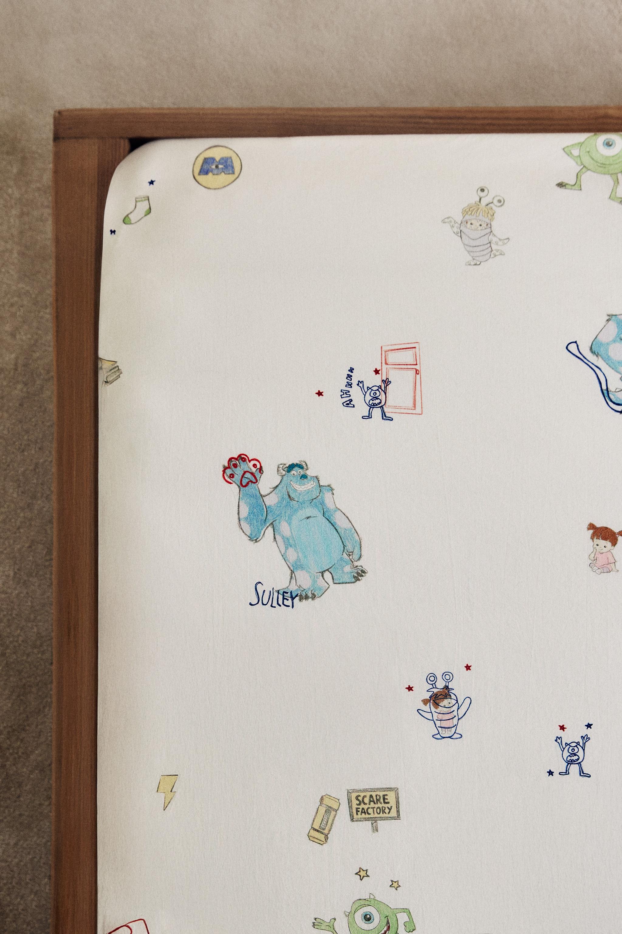MONSTERS, INC. ©DISNEY/PIXAR KIDS' FITTED SHEET
