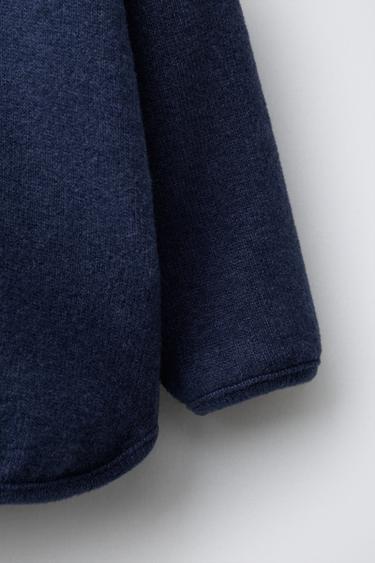 T-SHIRT SOFT TOUCH - Bleu marine de Zara - Image 3