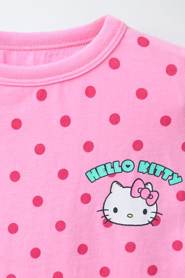 T-SHIRT À POIS SURF HELLO KITTY © SANRIO - Rose de Zara - Image 2