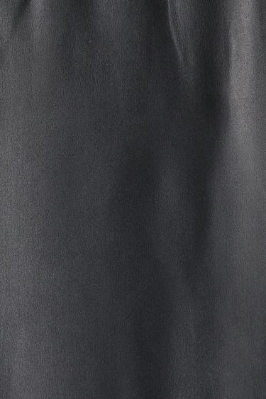 SILK TROUSERS - Dark grey by Zara - Image 3