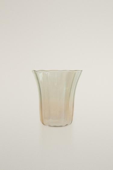 Zara Mavi - GENİŞ AĞIZLI CAM BARDAK - 0 görseli