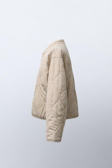 VESTE FLUIDE MATELASSÉE - Sable de Zara - Image 2