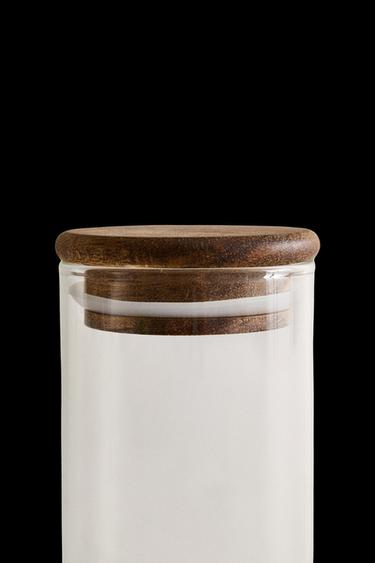 Zara GLASS AND WOOD KITCHEN STORAGE - 990